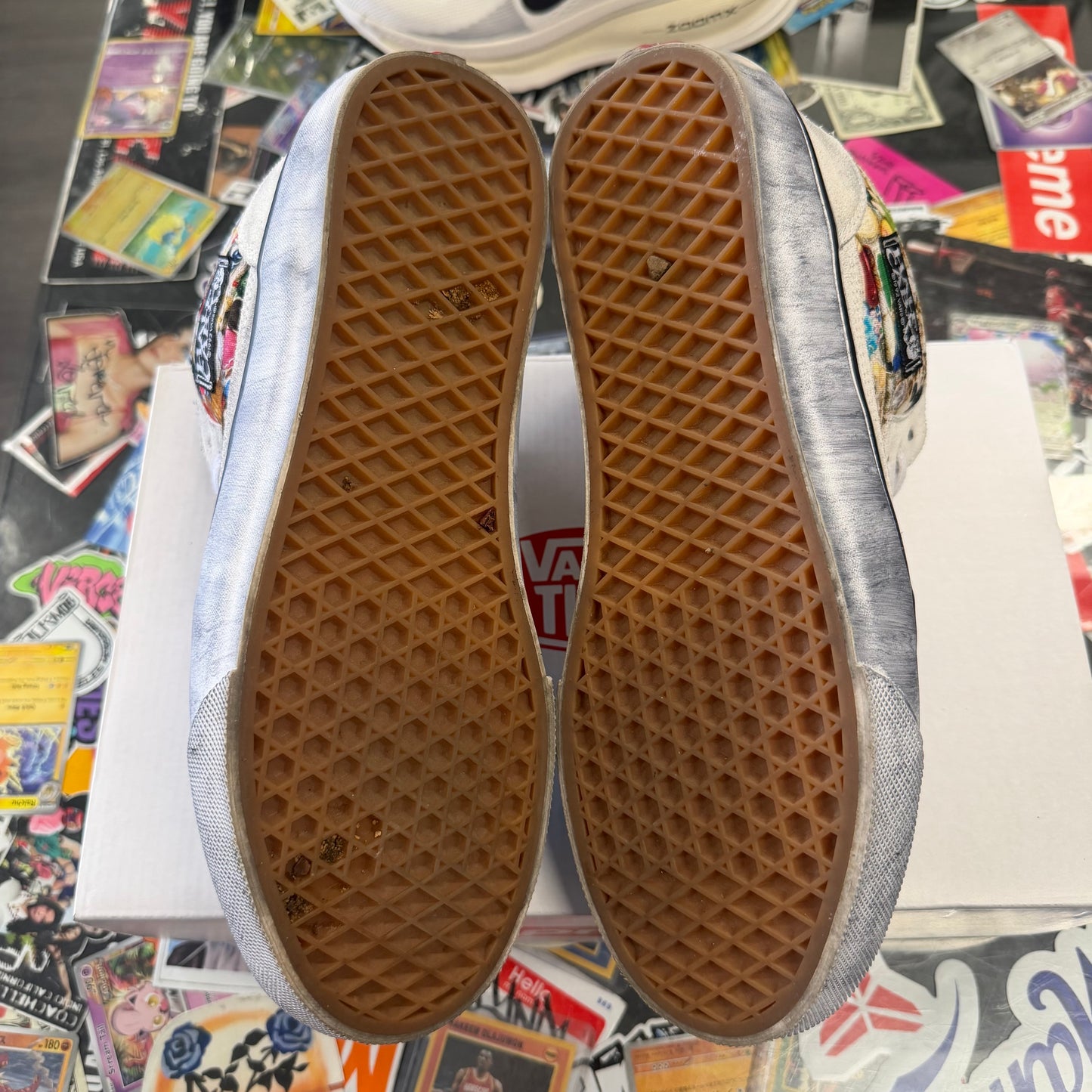Vans Half Cab Supreme x Mike Kelley White