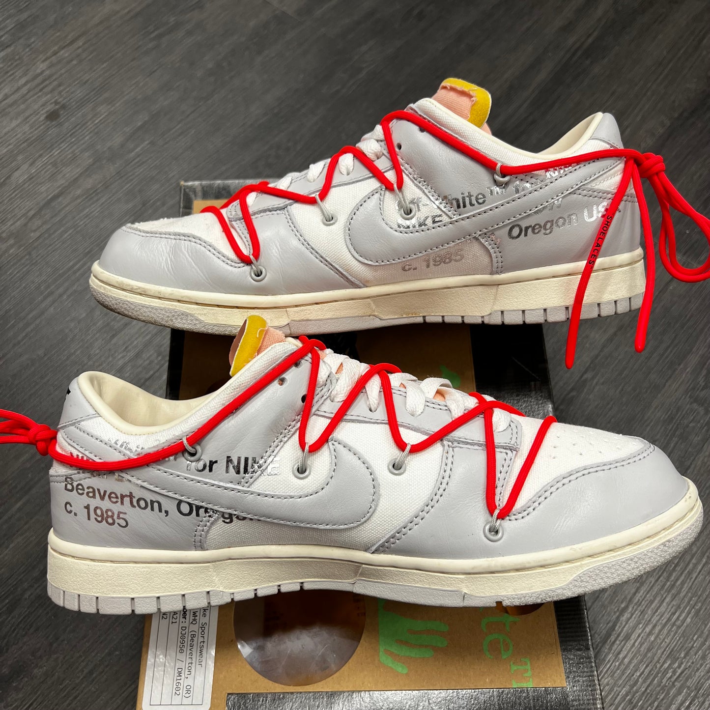 Nike Dunk Low Off White Lot 6 U