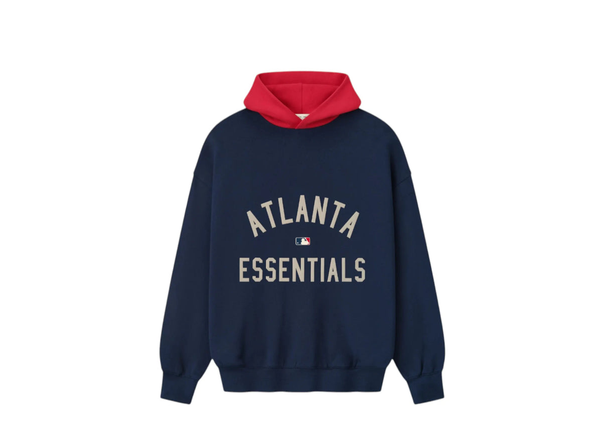 Fear Of God Essentials Atlanta Braves Hoodie