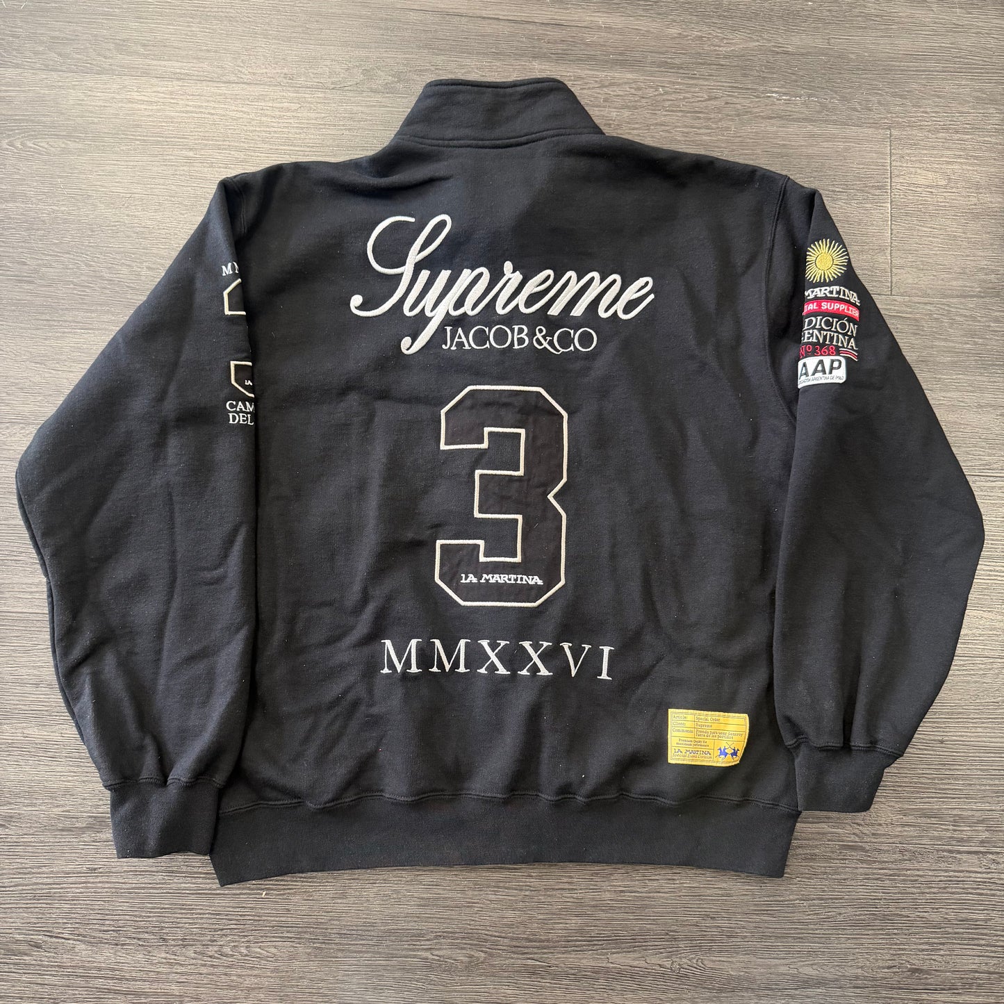 Supreme Martina Jacob Zip Up Sweater