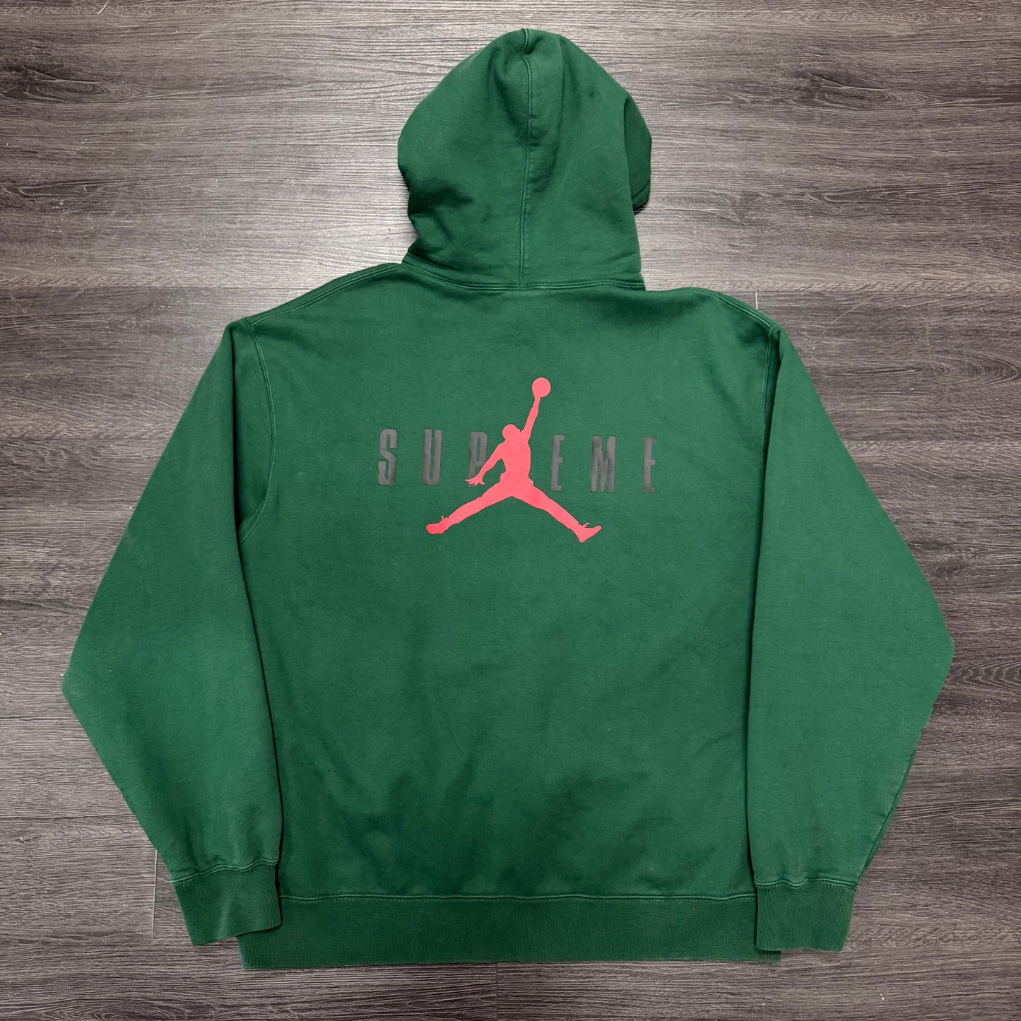 Supreme Jordan Hoodie Green