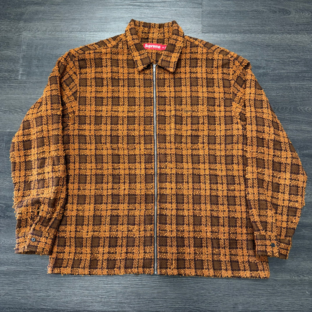 Supreme Itchy Zip Up flannel