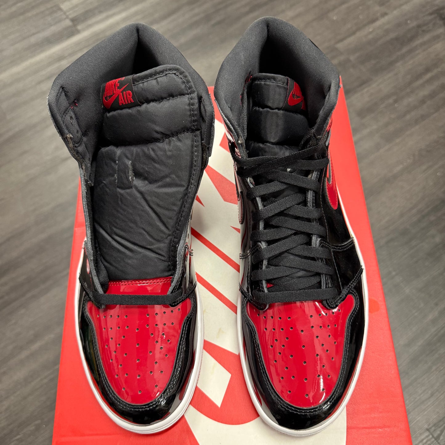 Jordan 1 Retro Patent Bred U13