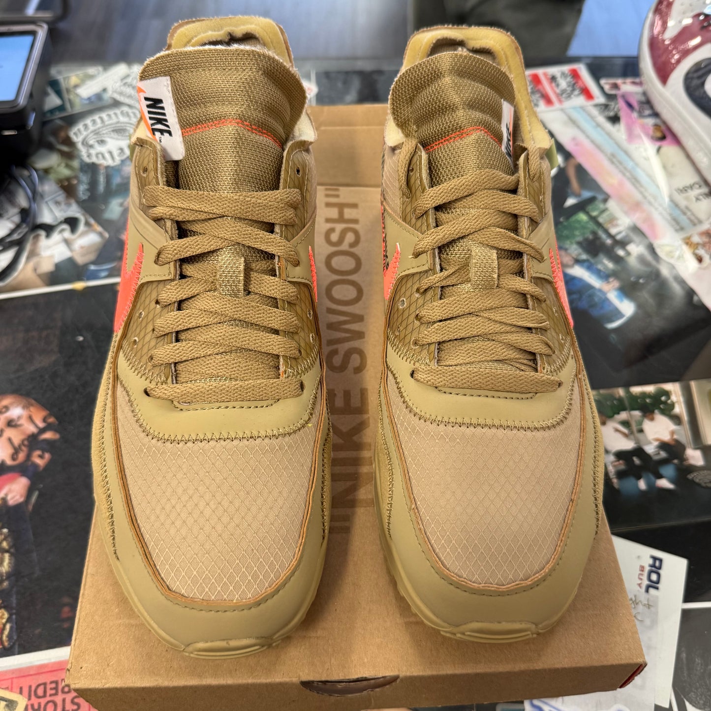 Nike Air Max 90 Off White Desert Ore U10.5