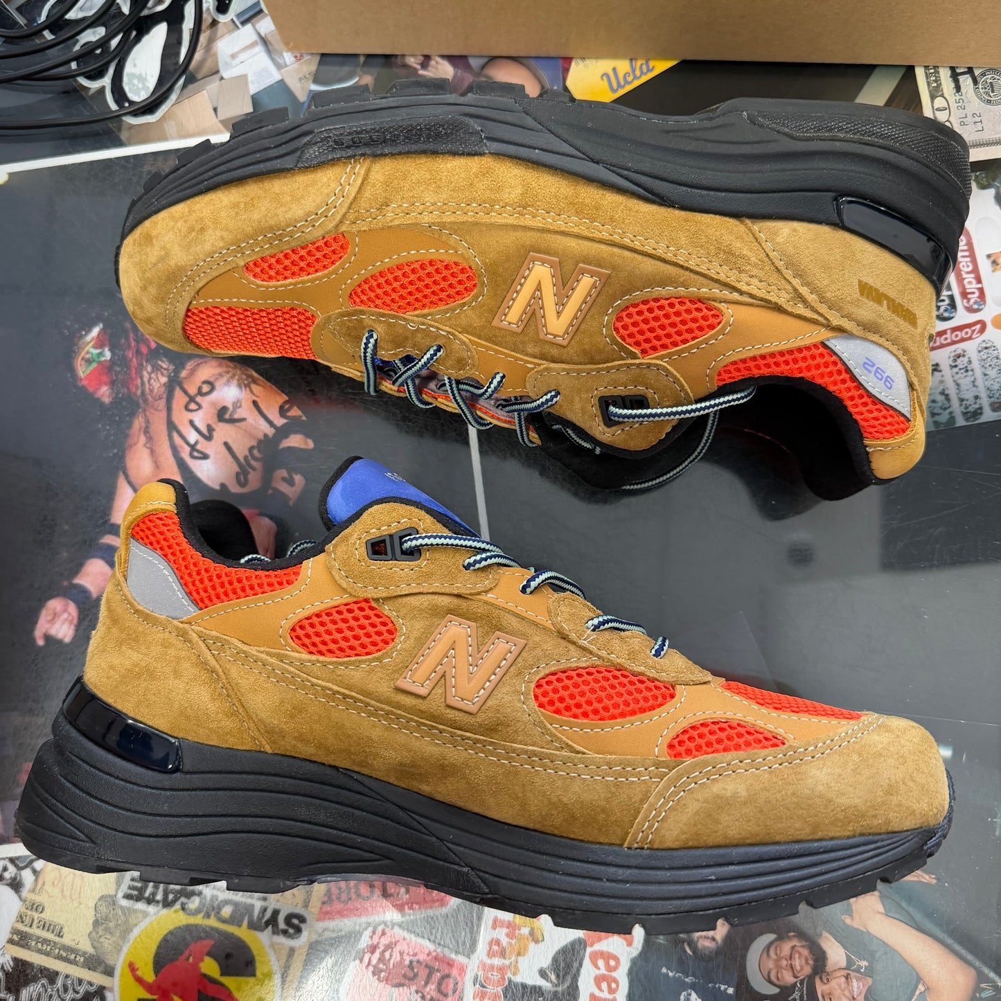 New Balance 992 MiUSA Action Bronson Tiger Eye U8