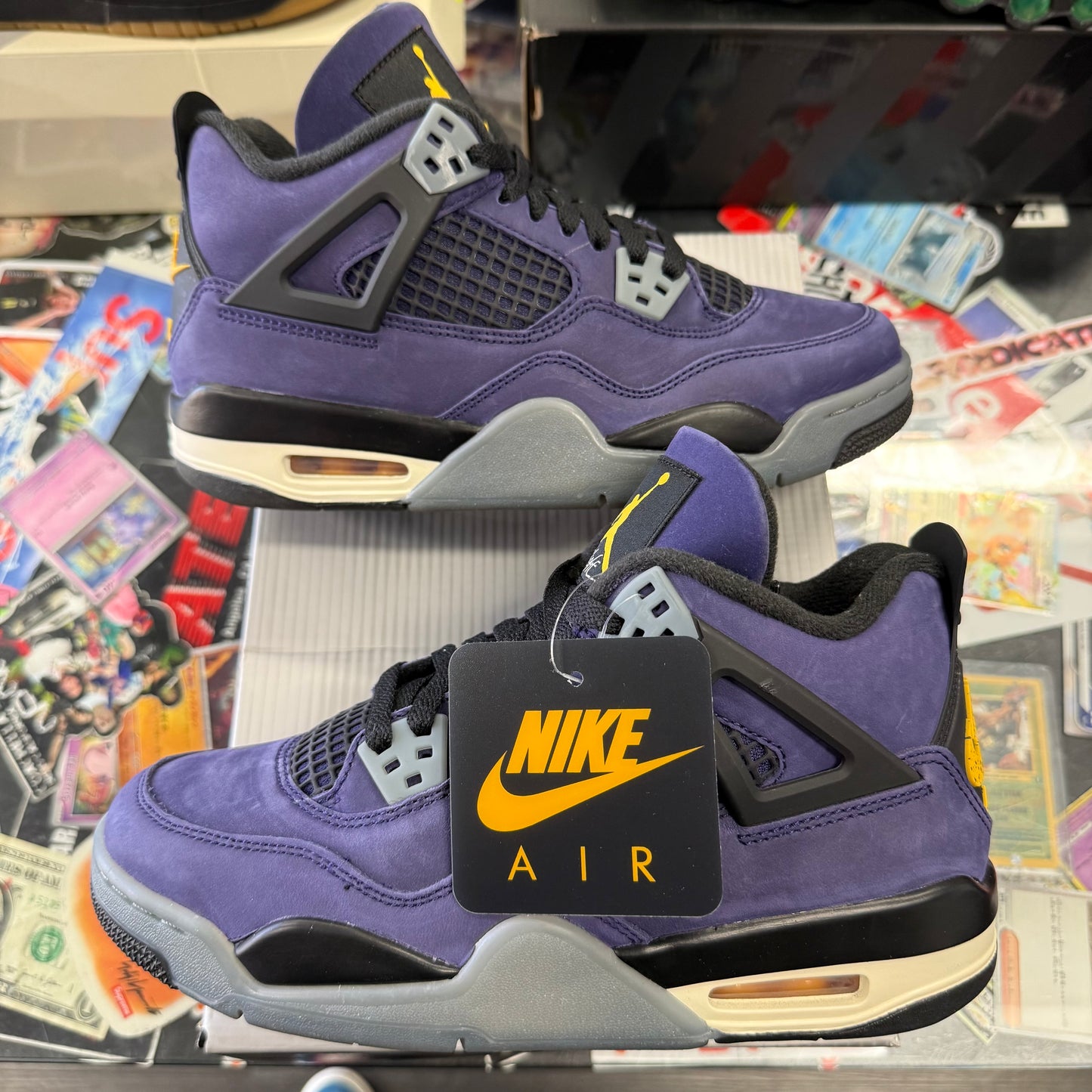 Jordan 4 Retro Lakers GS U6y