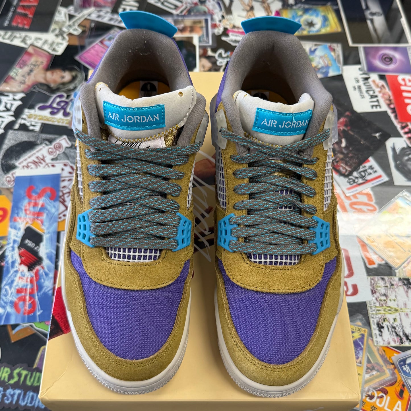 Jordan 4 Retro Union Desert Moss U9