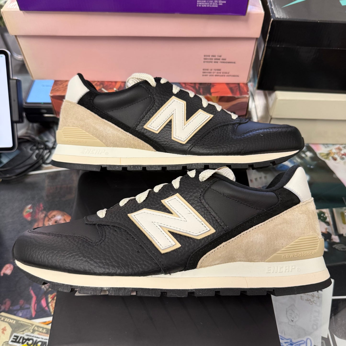 New Balance 996 MiUSA Aime Leon Dore Black