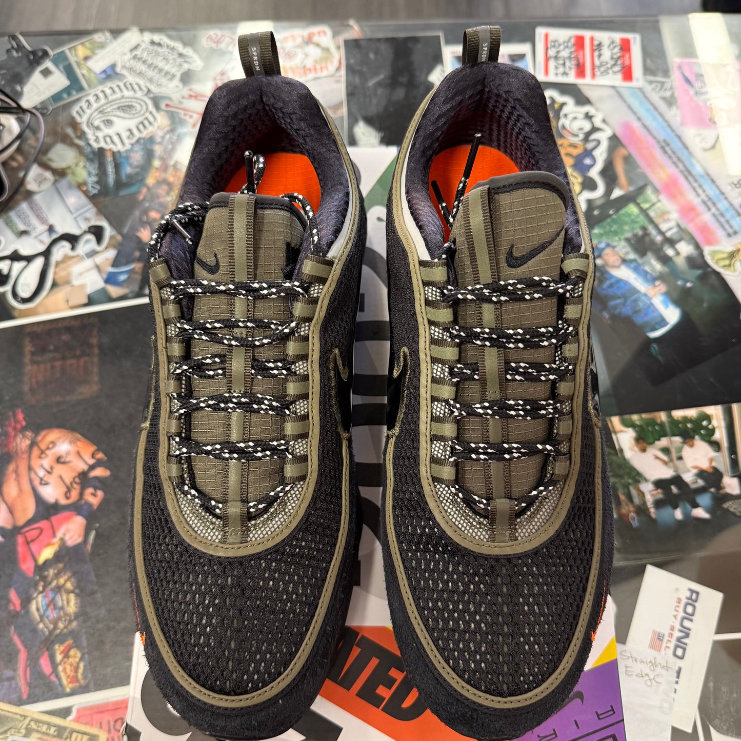 Nike Air Zoom Spiridon Undefeated Cargo Khaki U10.5