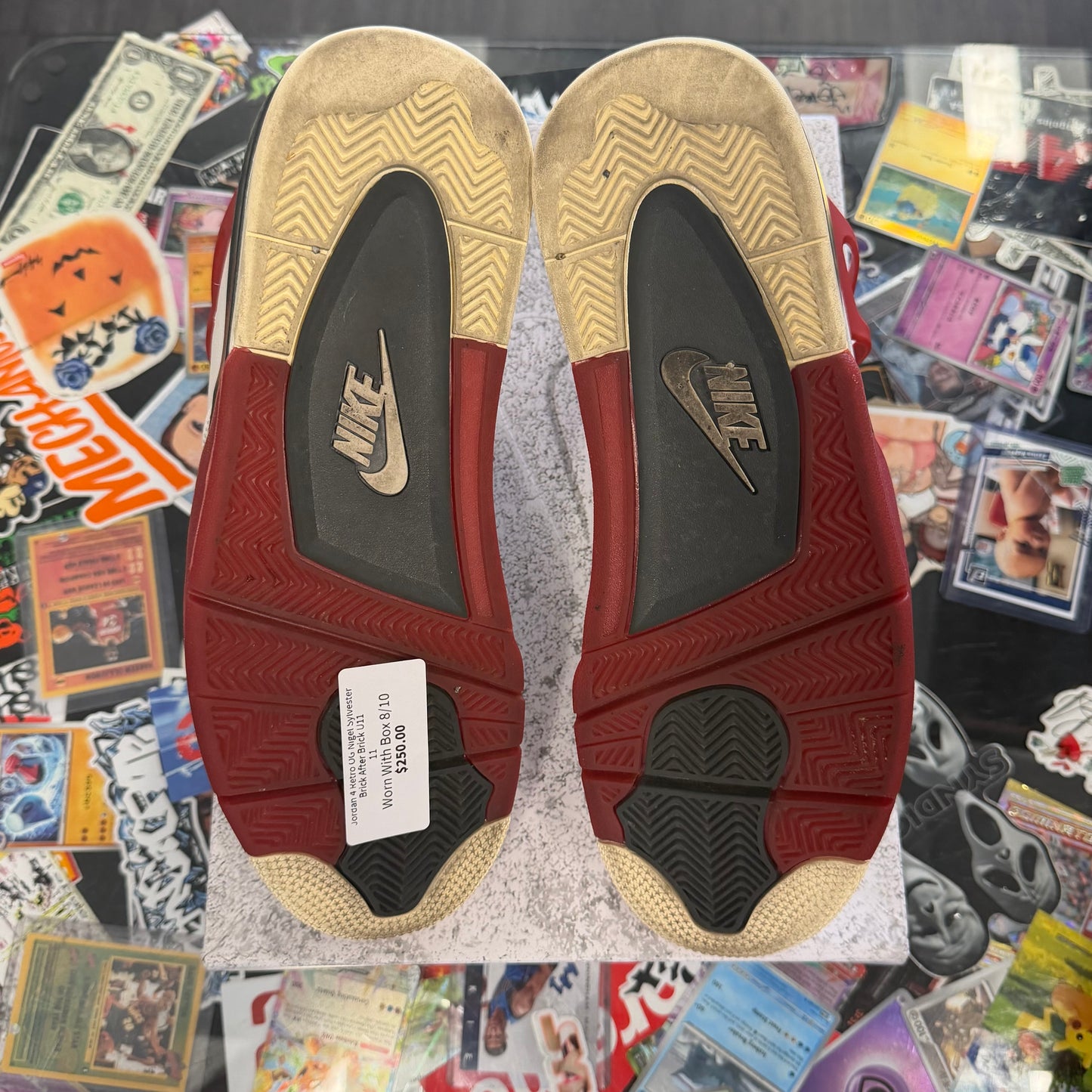 Jordan 4 Retro OG Nigel Sylvester Brick After Brick U11