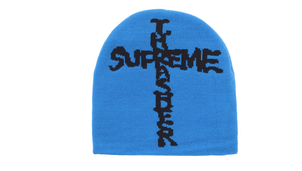 Supreme Thrasher Beanie Blue