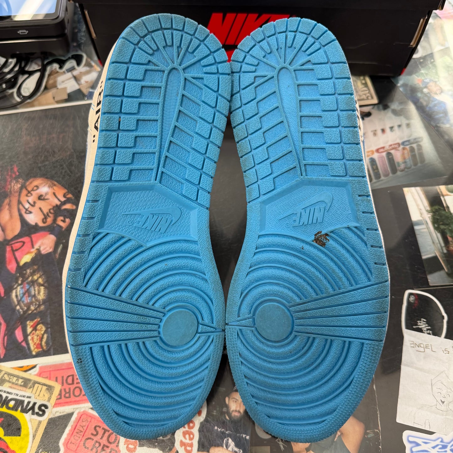 Jordan 1 Retro Off White University Blue U10