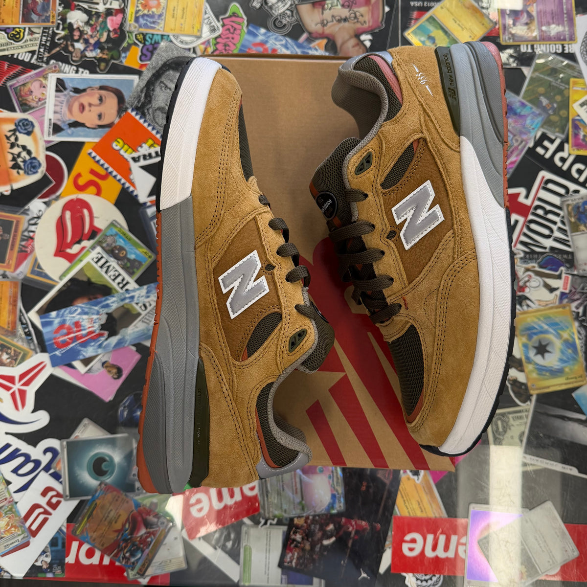 New Balance Numeric 933 Andrew Reynolds Wheat