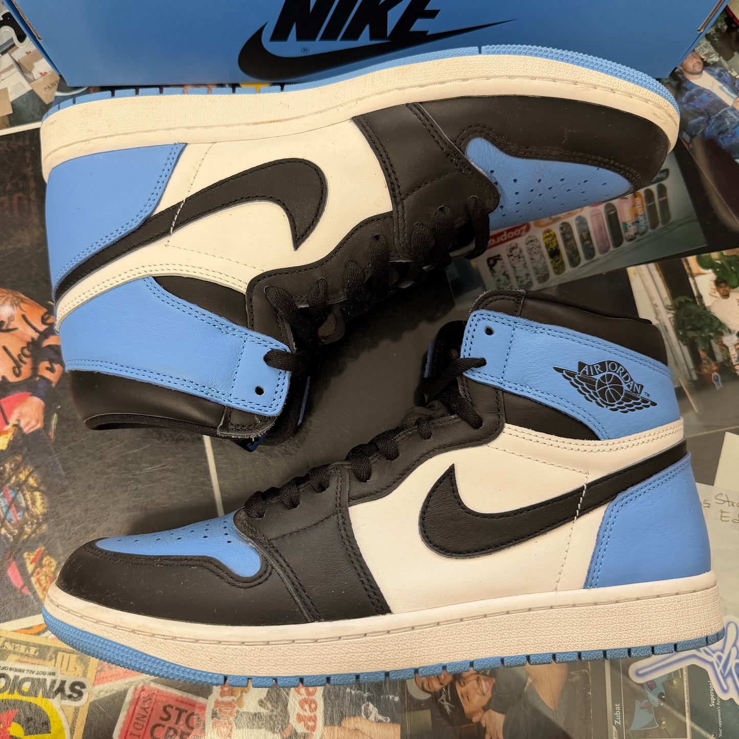 Jordan 1 Retro UNC Toe U11*