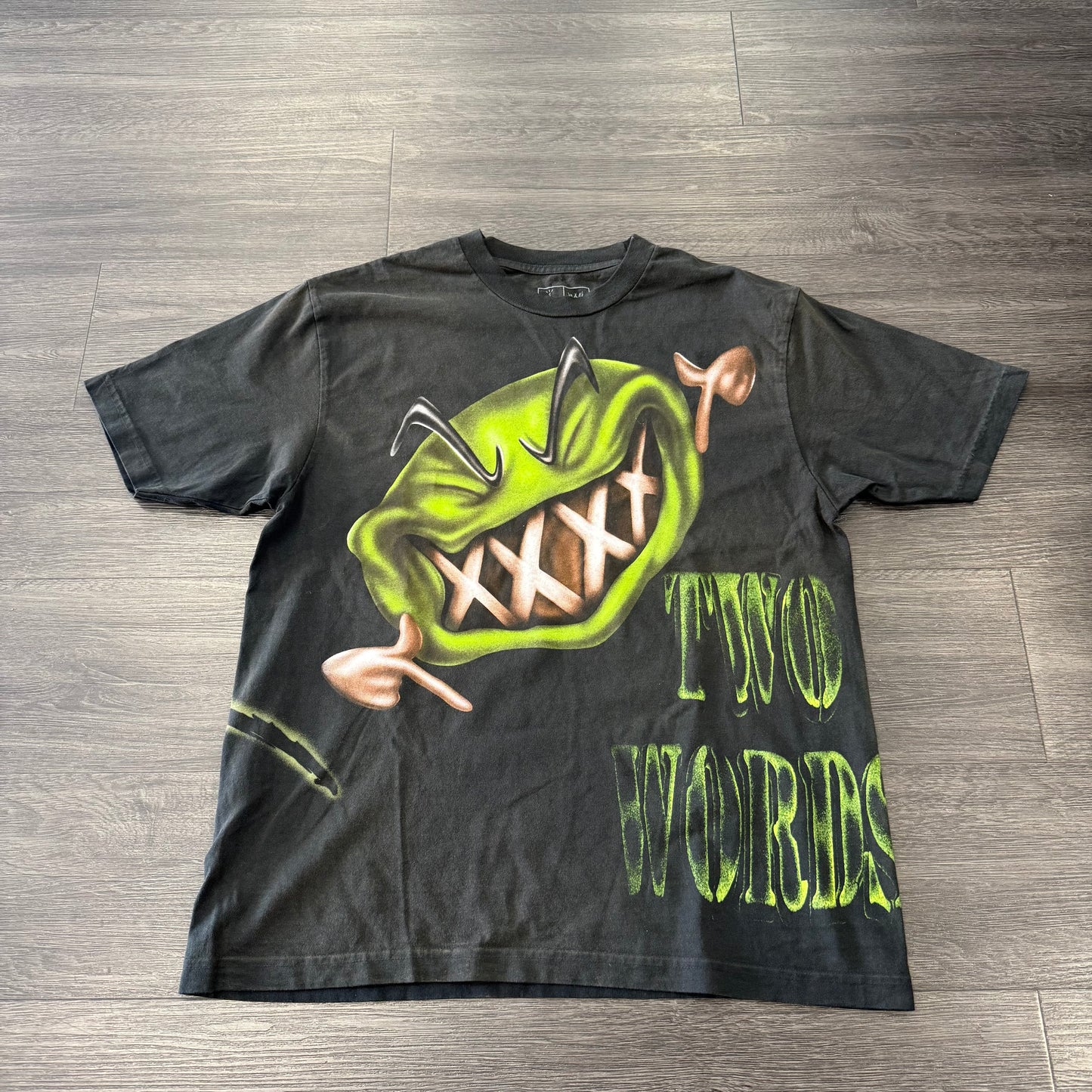 Travis Scott x WWE Two Words DX Tee Black