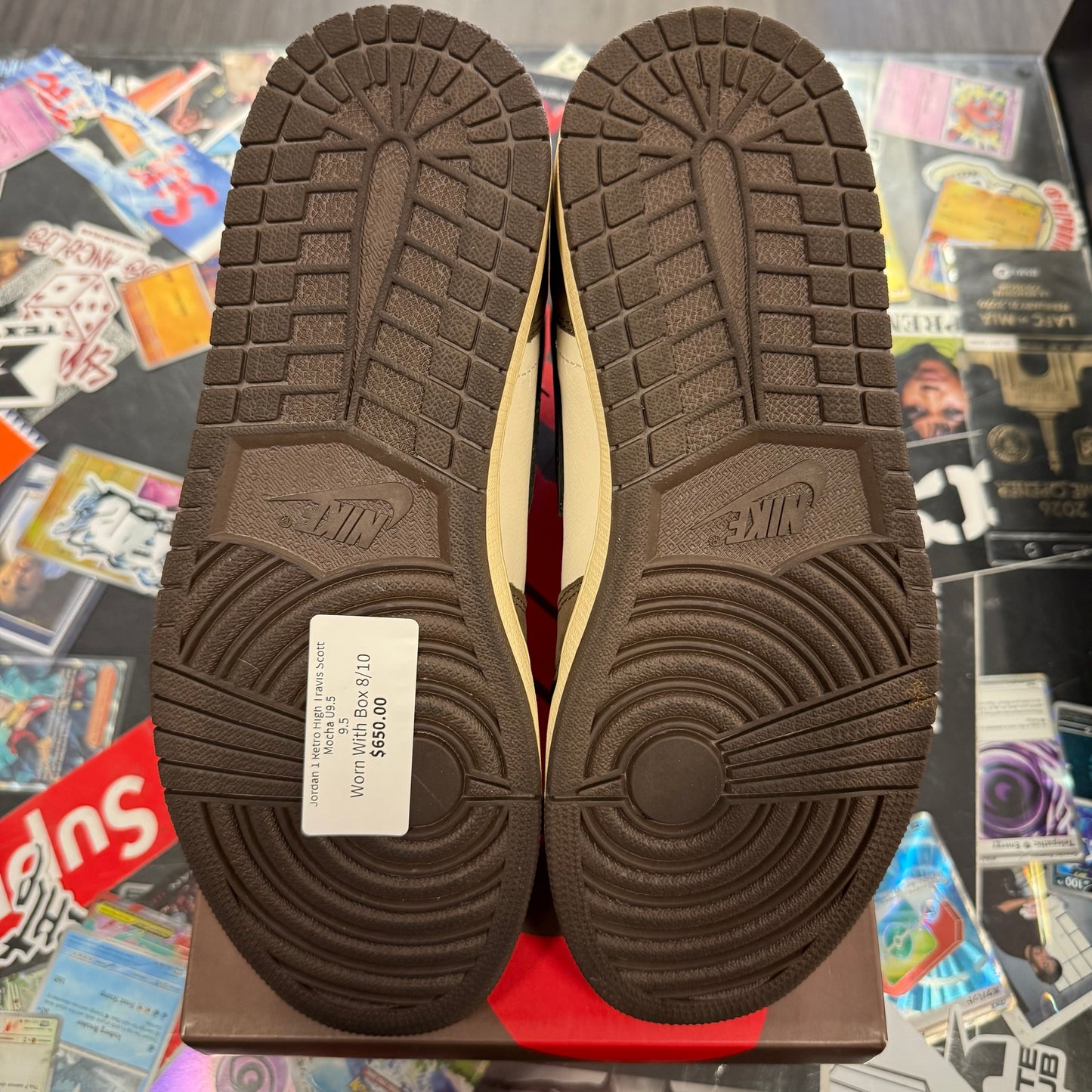 Jordan 1 Retro High Travis Scott Mocha U9.5