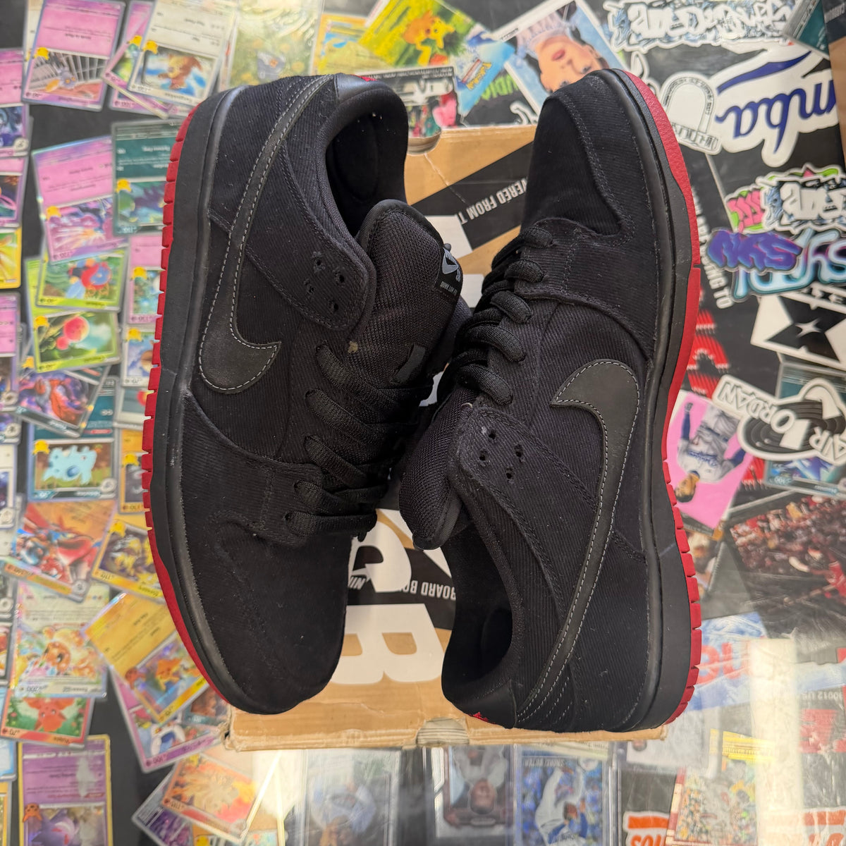 Nike SB Dunk Low Levis Black Denim