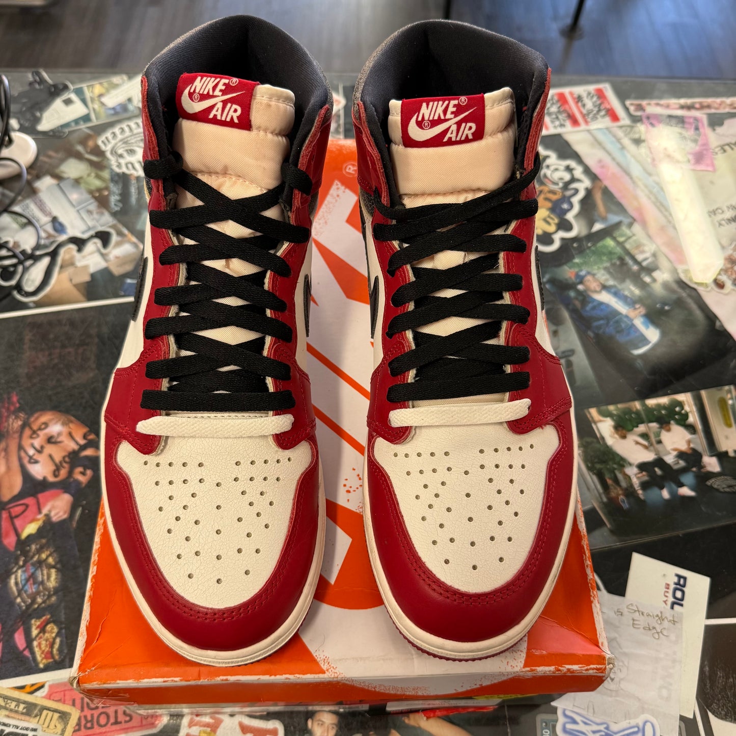 Jordan 1 Retro High Lost And Found U9.5
