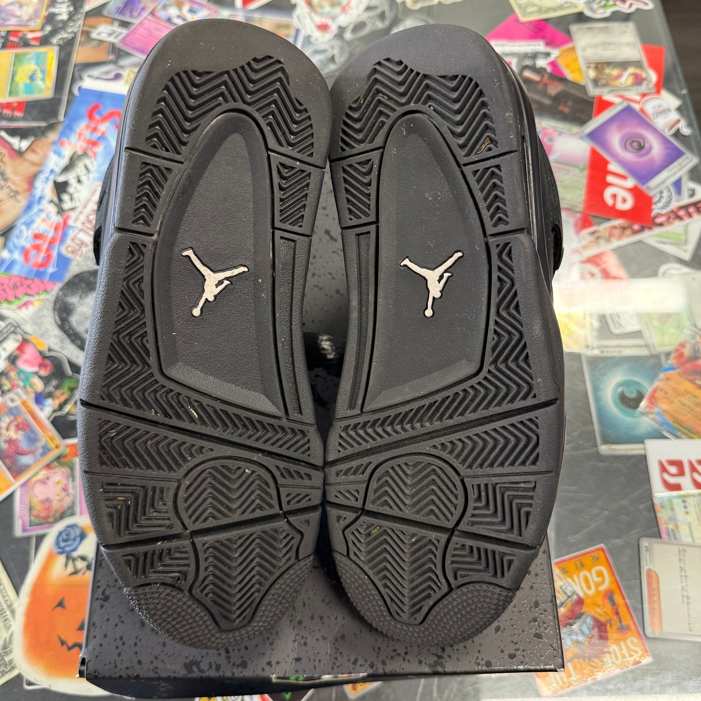 Jordan 4 Retro Black Cat 2025 GS U5.5Y