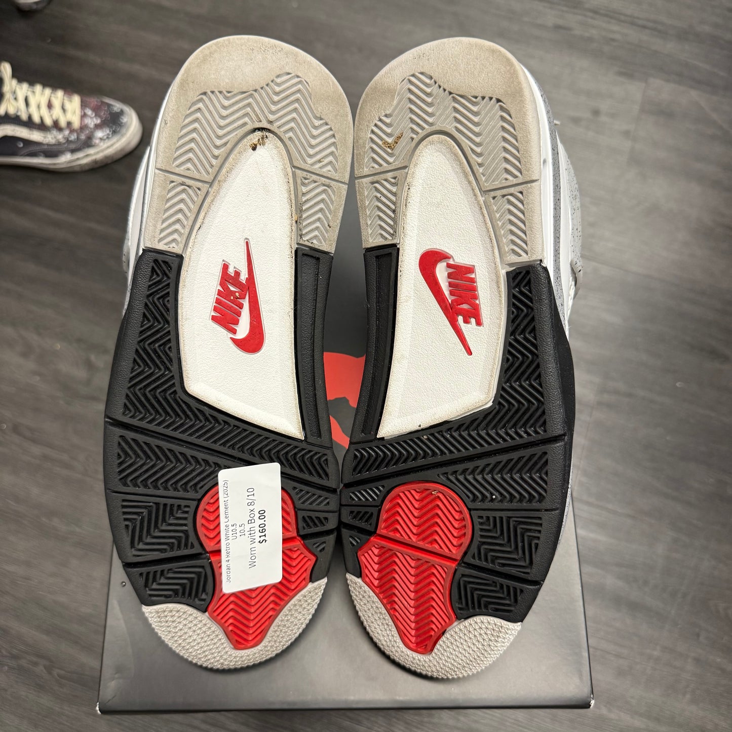 Jordan 4 Retro White Cement (2025) U10.5