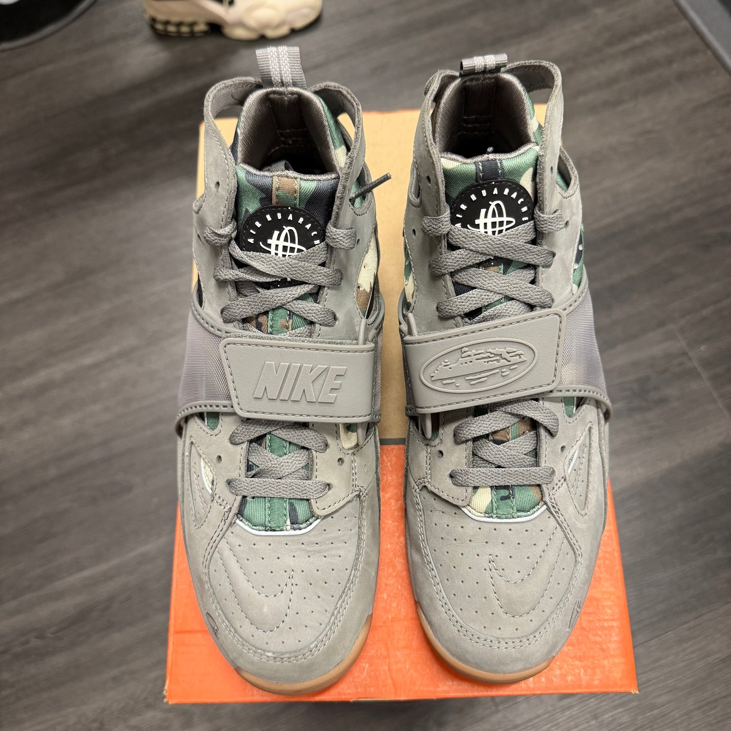 Nike Air Trainer Huarache Corteiz Gully Grey U”