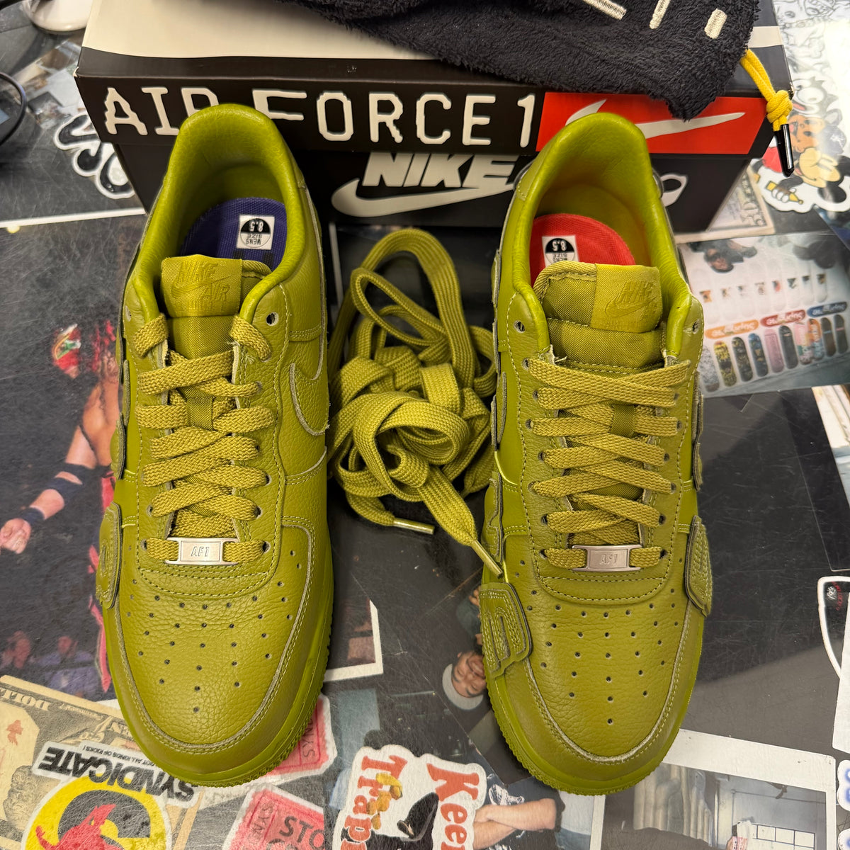 Nike Air Force 1 Low Cactus Plant Flea Market Moss U8.5