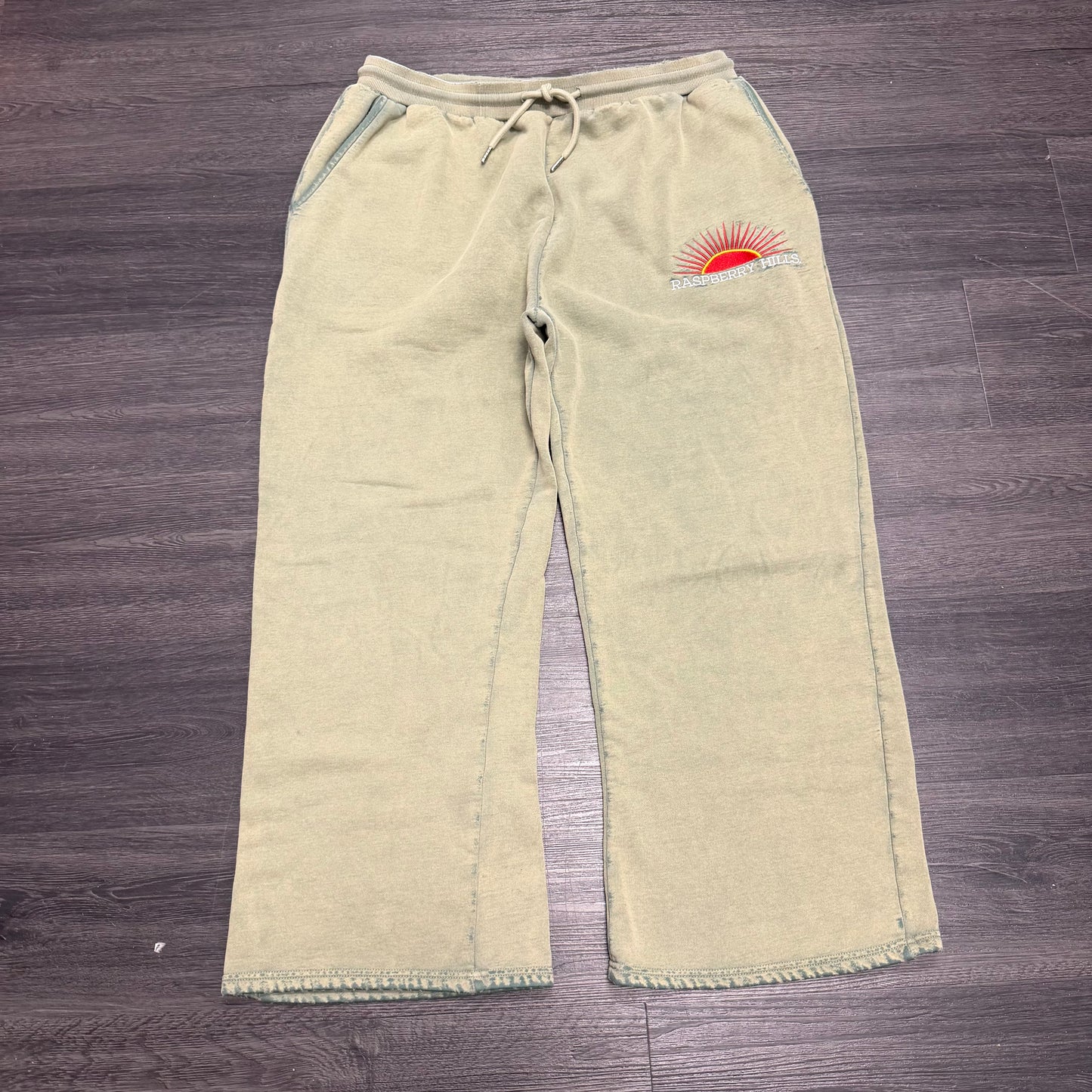 Raspberry Green SweatPants