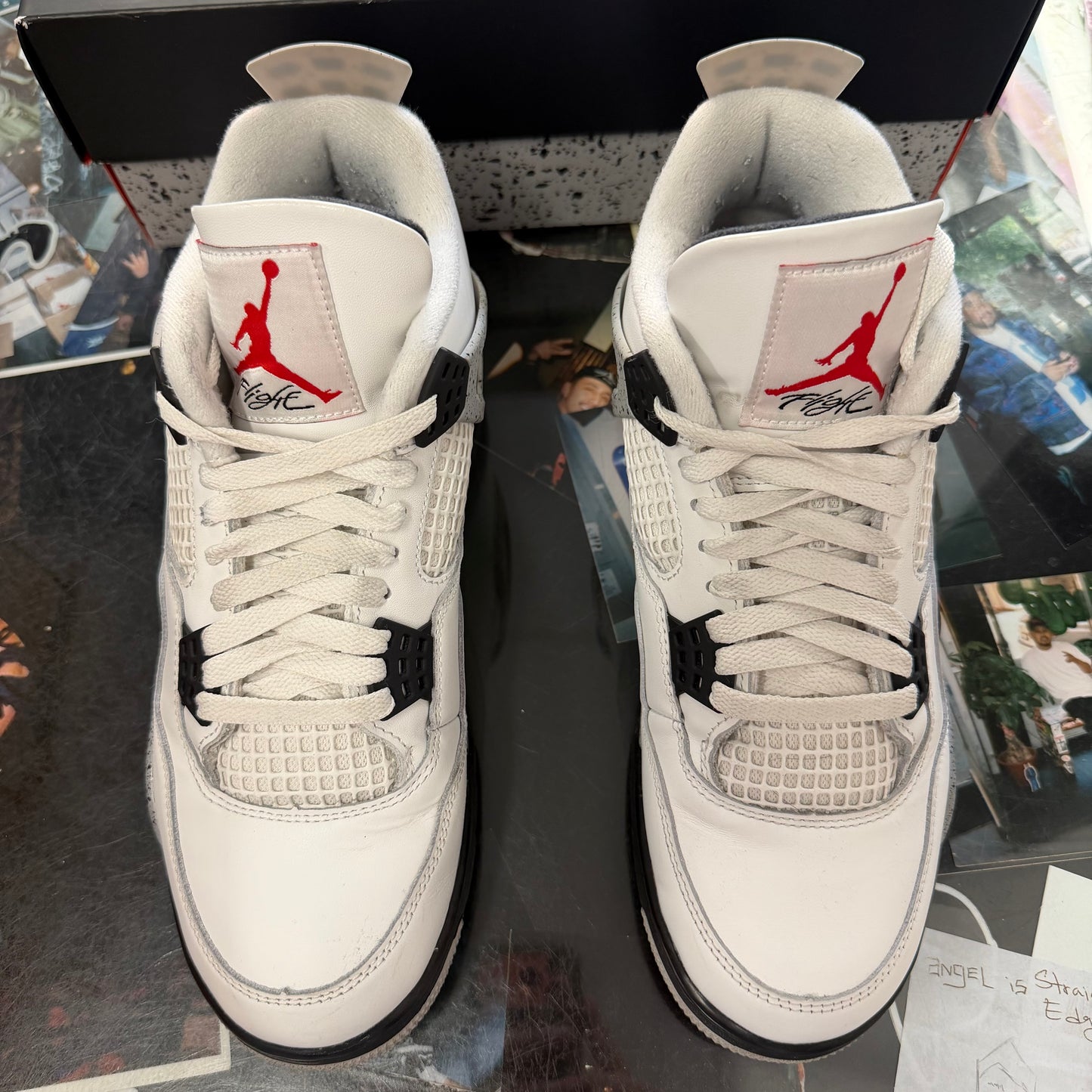 Jordan 4 Retro White Cement (2025) U9