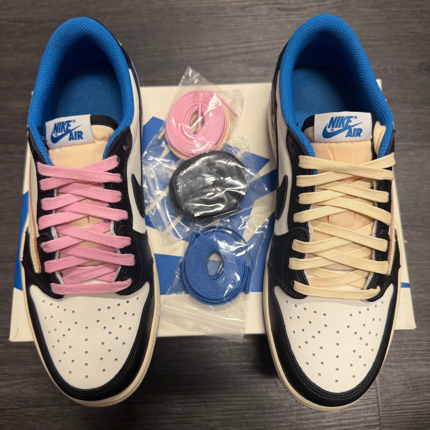 Jordan 1 Retro Low Fragment Travis Scott U6.5