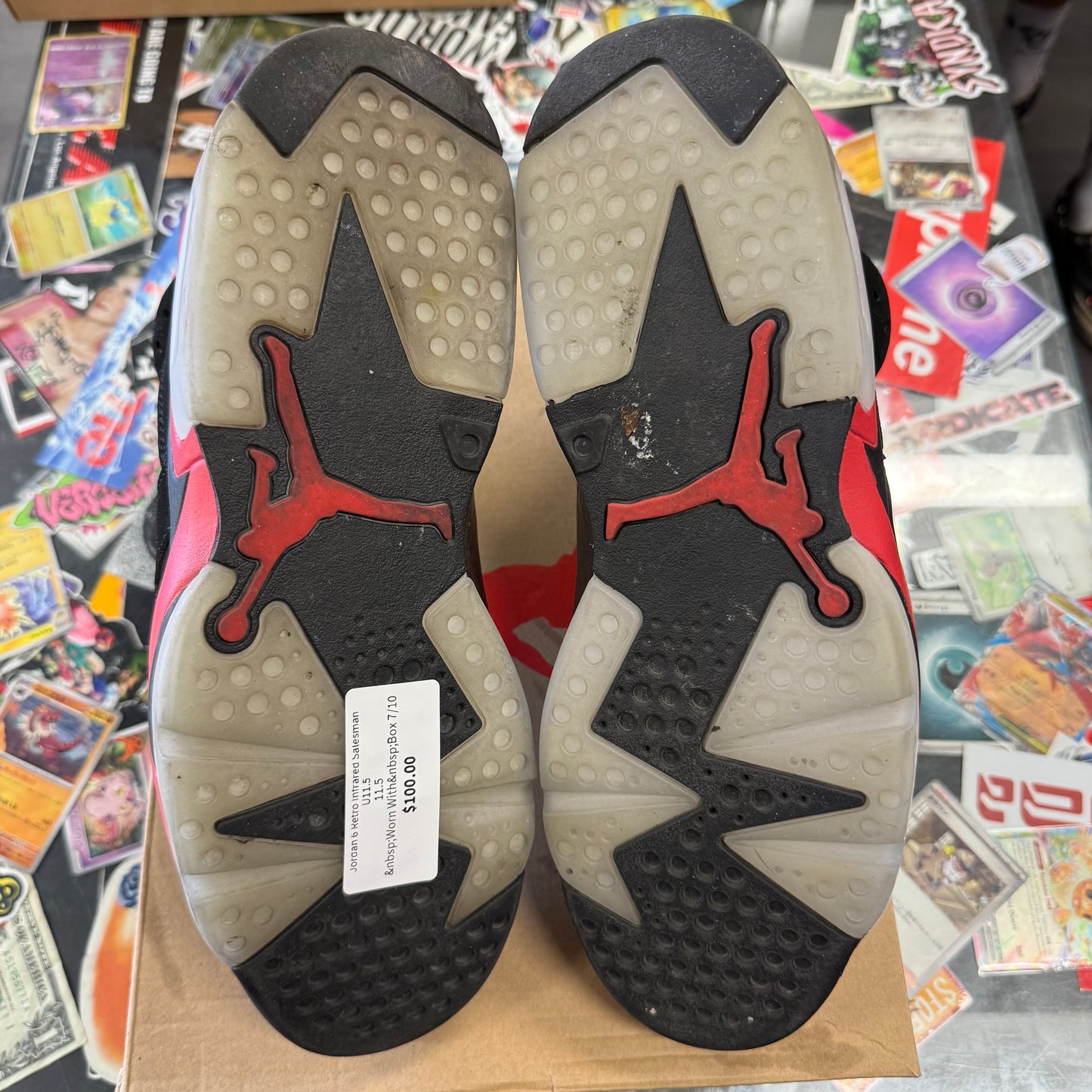 Jordan 6 Retro Infrared Salesman U11.5