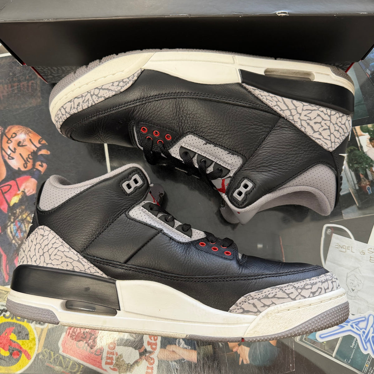 Jordan 3 Retro OG Black Cement (2024) U10