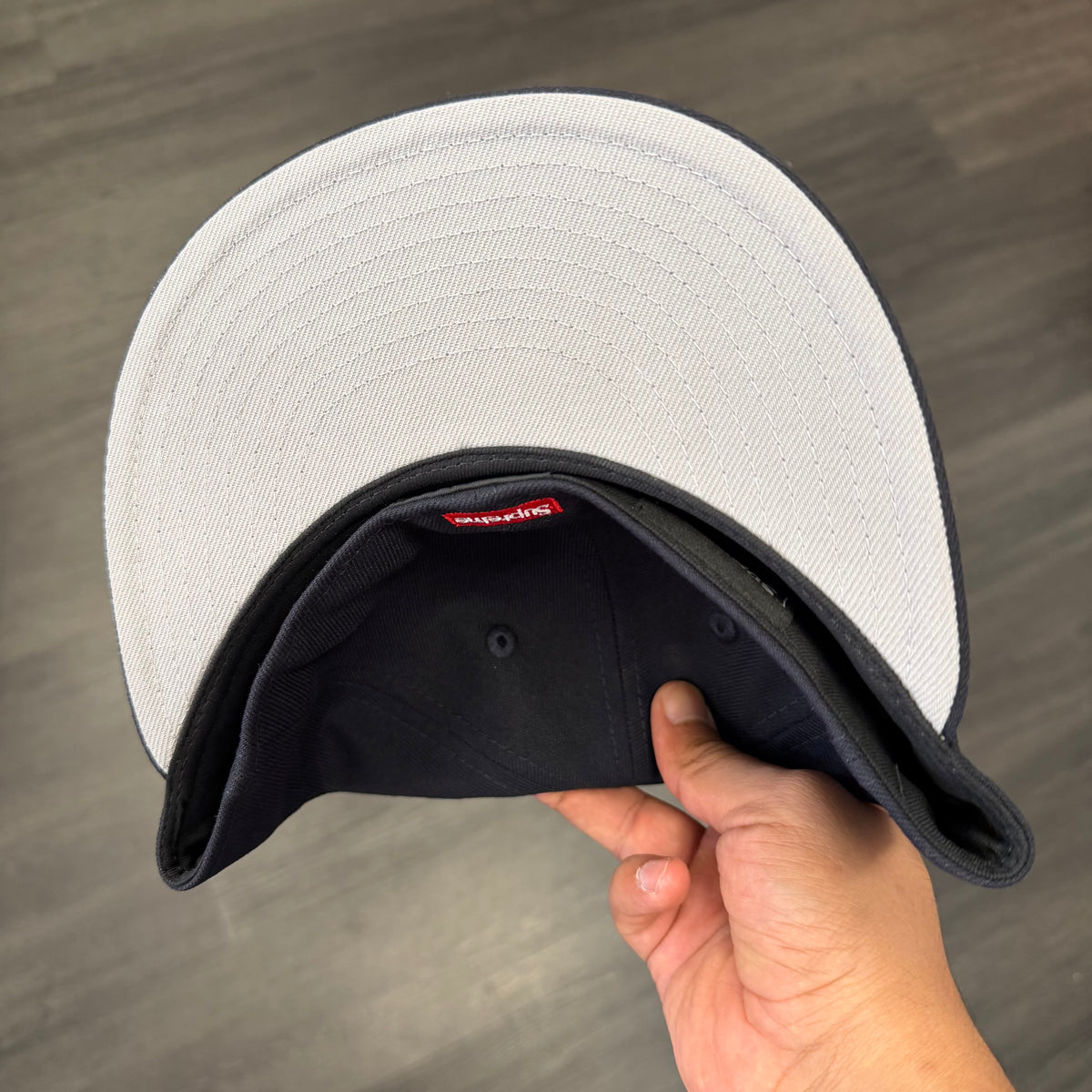 Supreme Money S Logo Fitted Navy