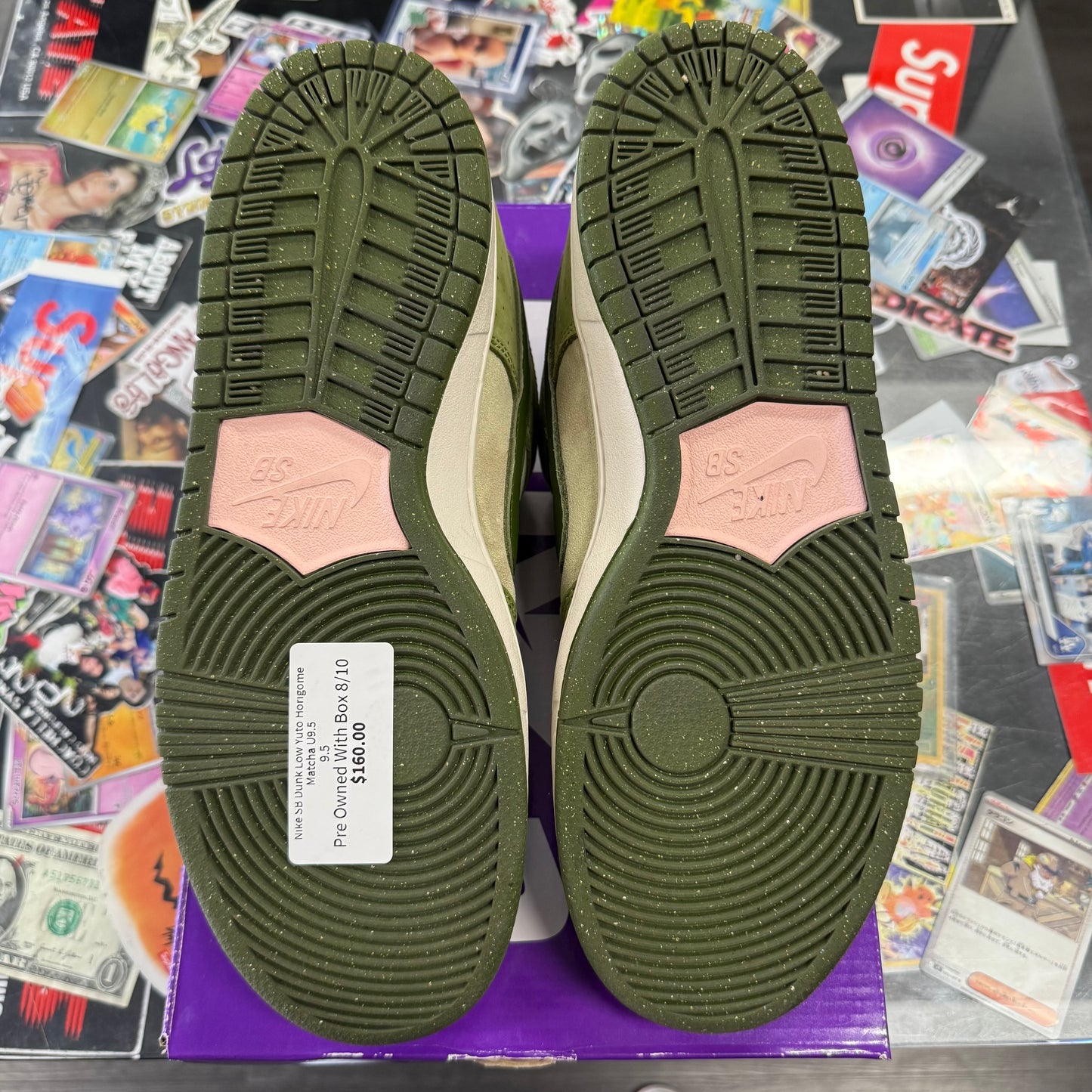Nike SB Dunk Low Yuto Horigome Matcha U9.5