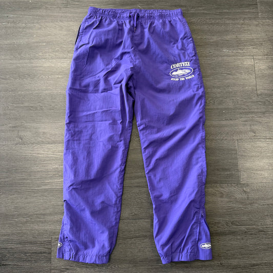 Corteiz Track Pants Purple