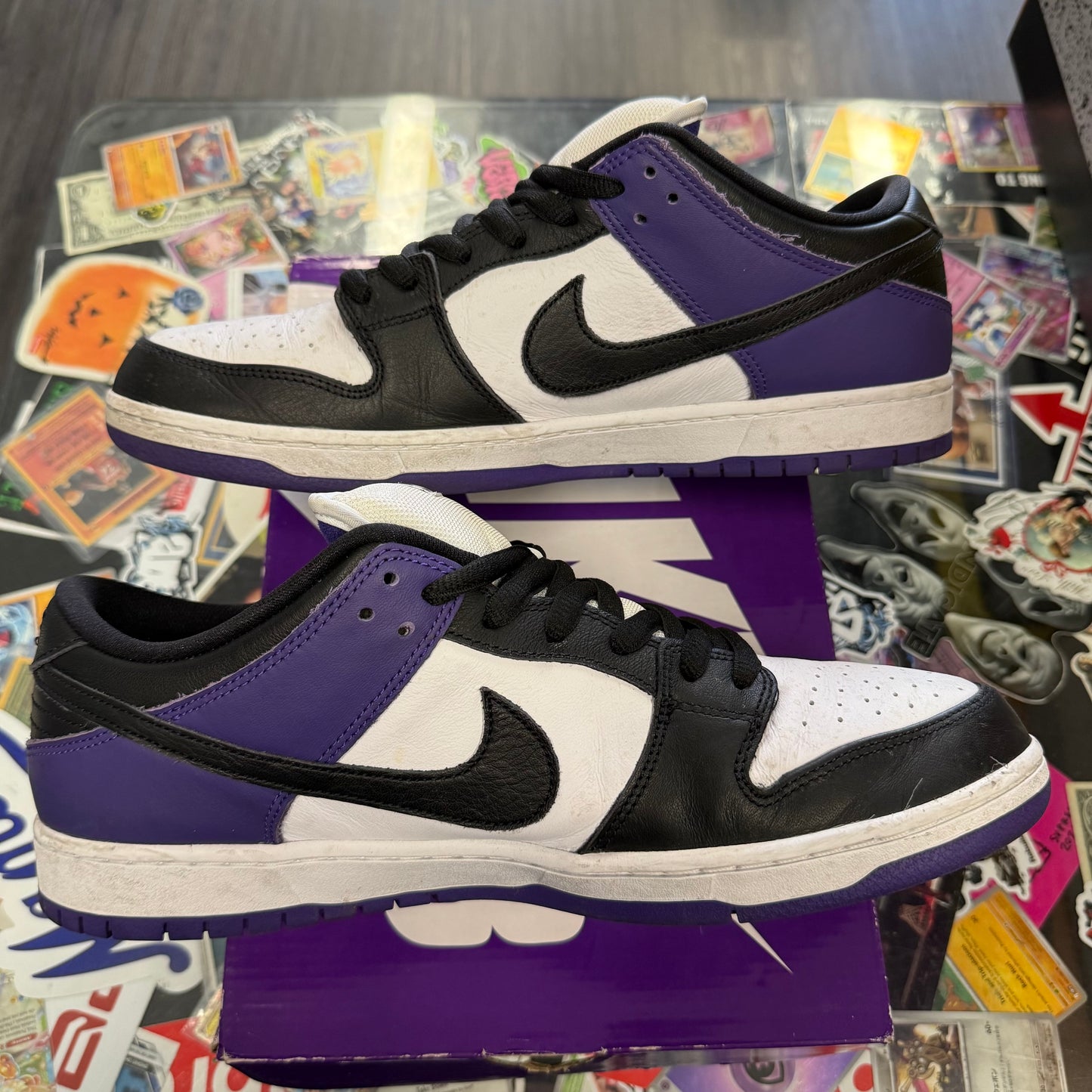Nike Dunk SB court purple U13