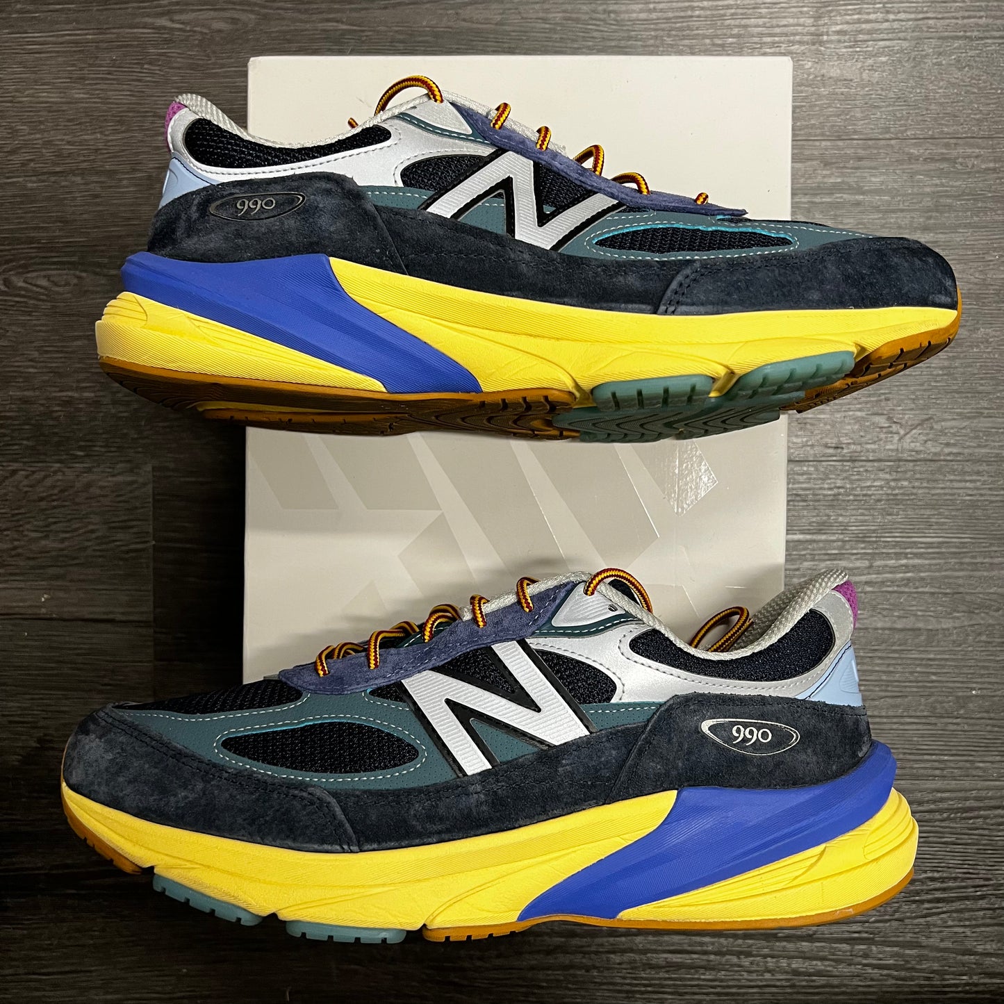 New Balance 990v6 MiUSA Action Bronson Lapis Lazuli U*