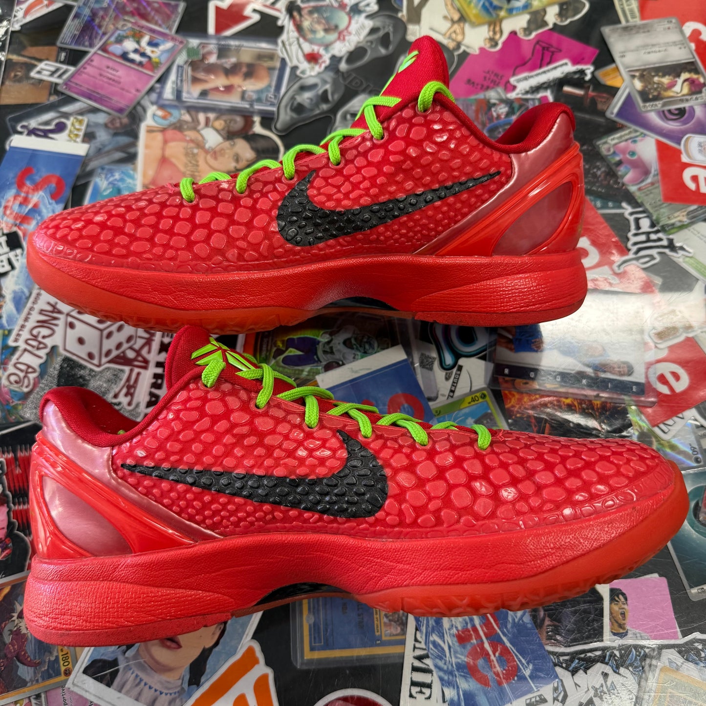 Nike Kobe 6 Protro Reverse Grinch U9.5