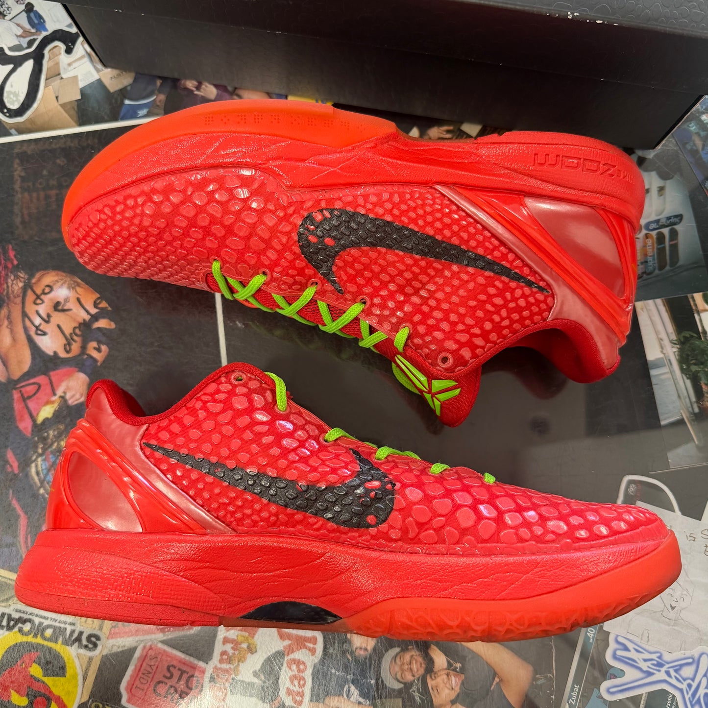 Nike Kobe 6 Protro Reverse Grinch U11.5