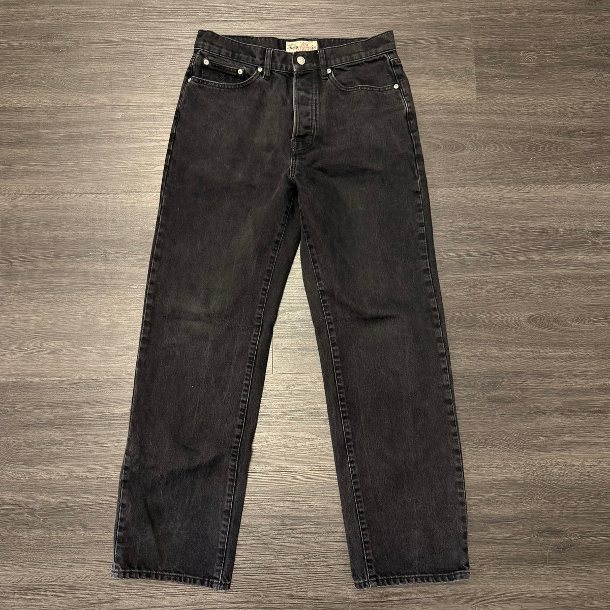Stussy Classic Denim Washed Black