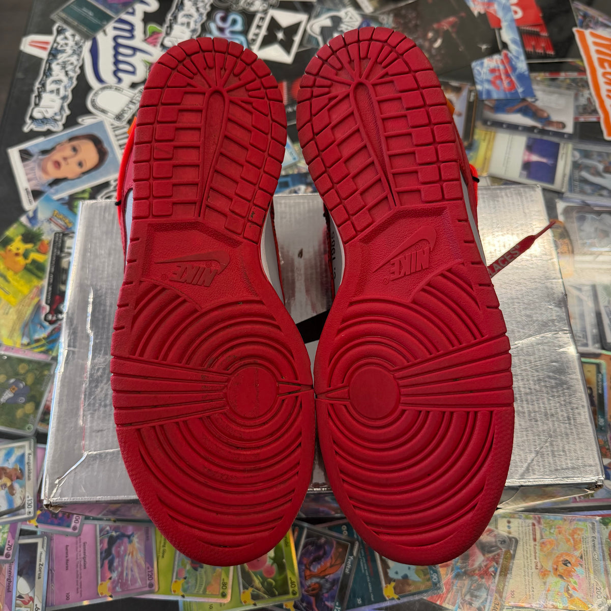 Nike Dunk Low Off-White University Red U8