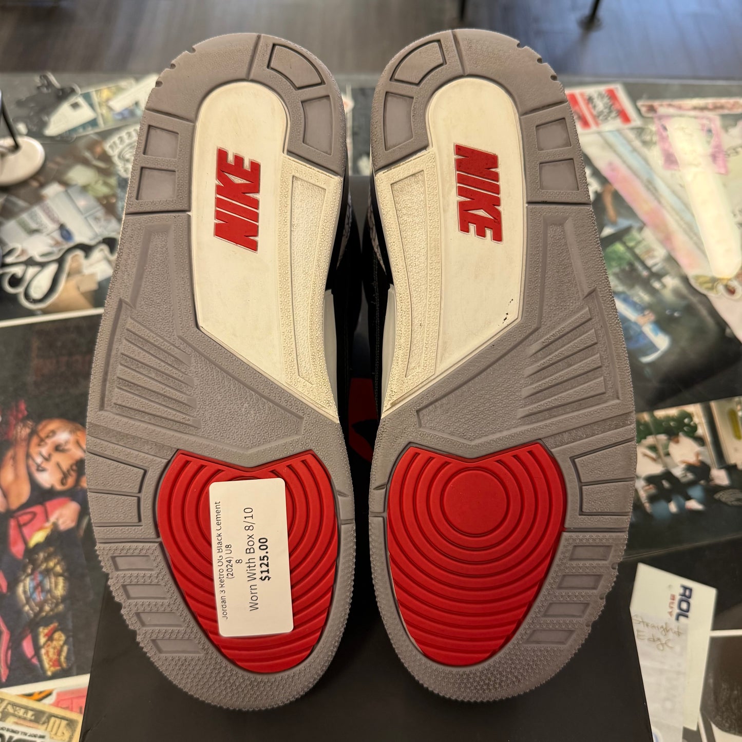 Jordan 3 Retro OG Black Cement (2024) U8