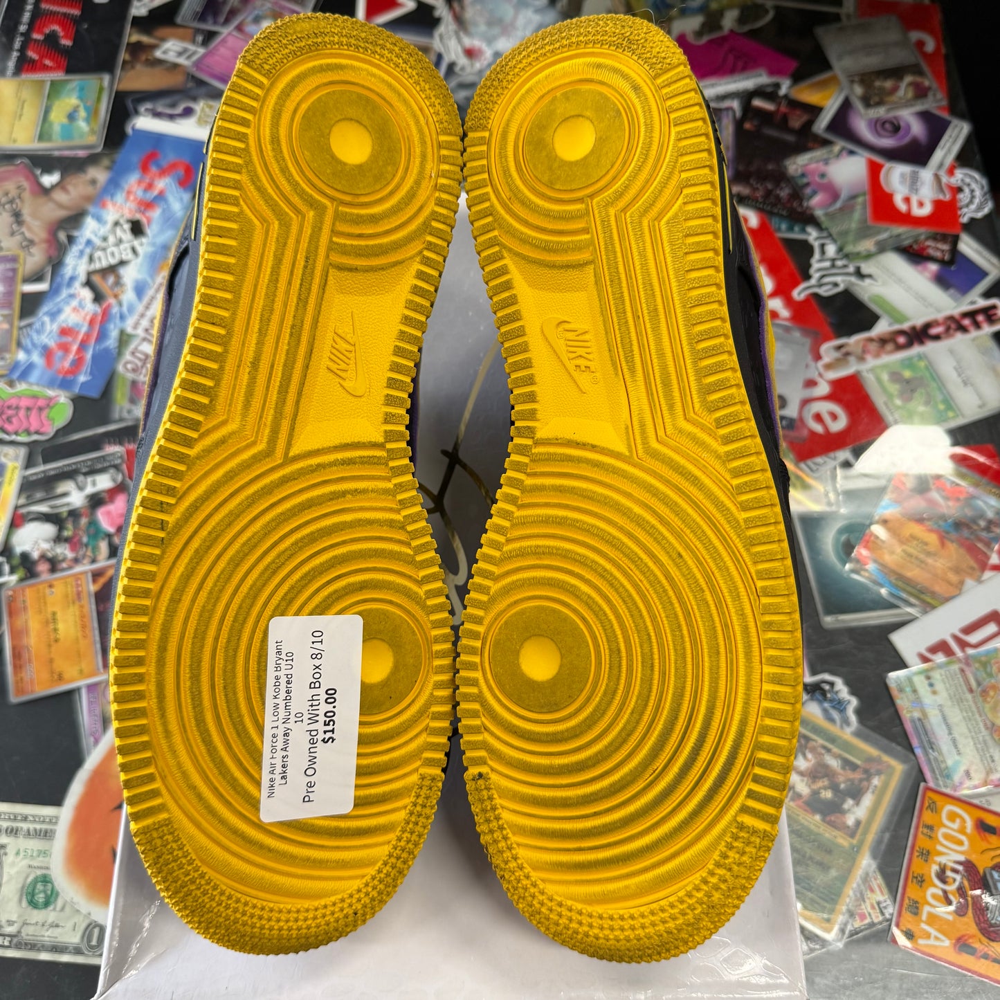 Nike Air Force 1 Low Kobe Bryant Lakers Away Numbered U10
