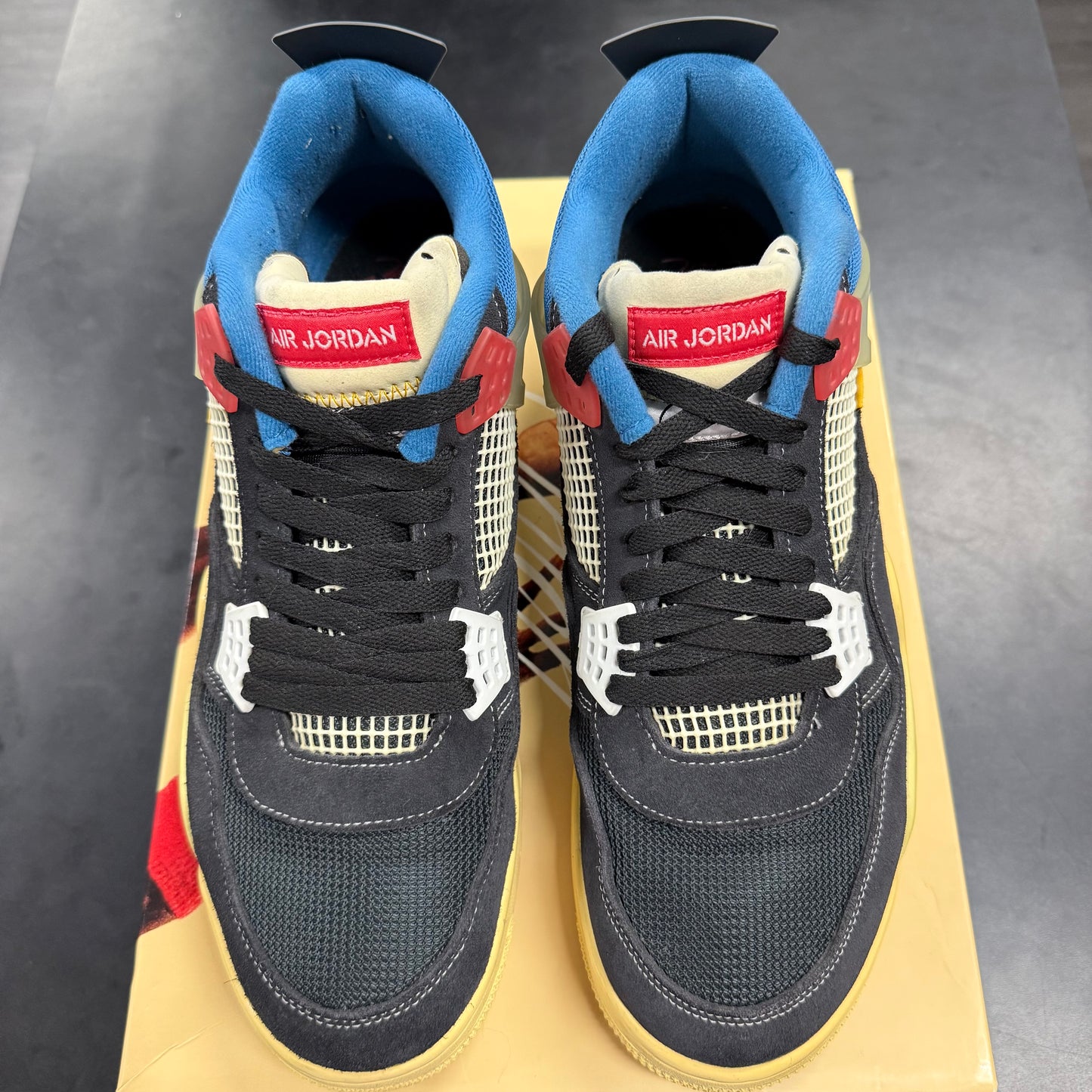 Jordan 4 Retro Union Off Noir U13