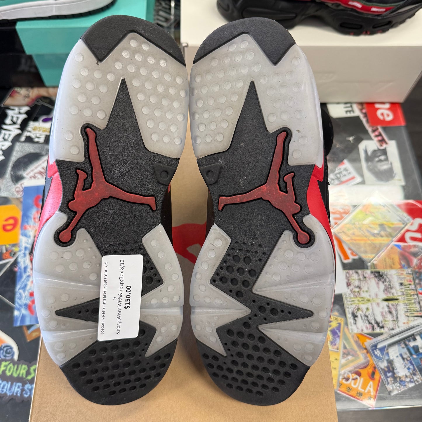 Jordan 6 Retro Infrared Salesman U9