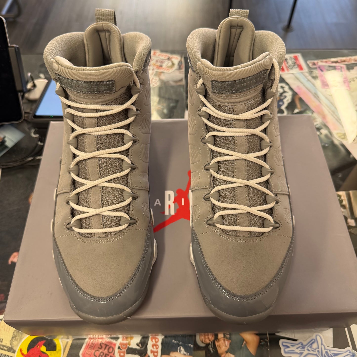 Jordan 9 Retro Cool Grey (2025) U12