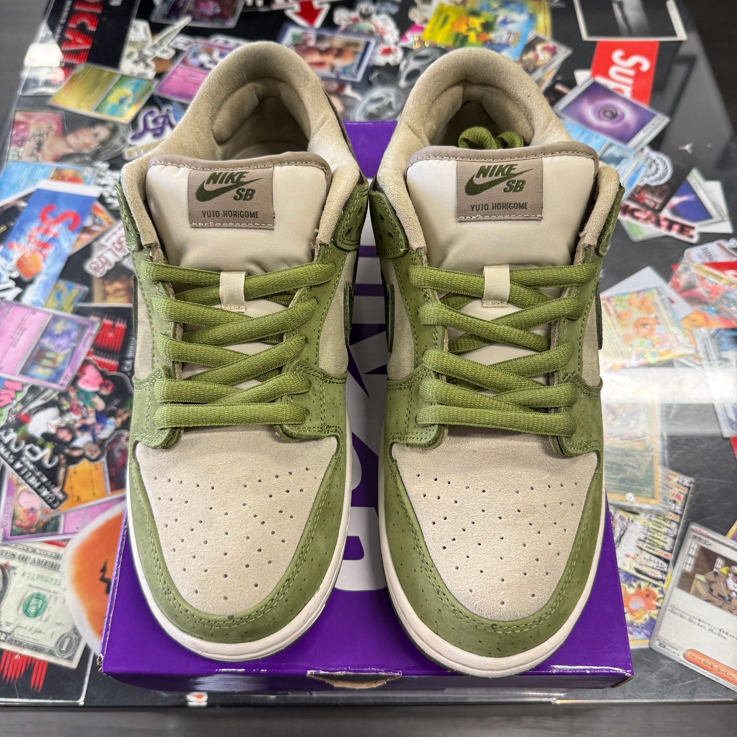 Nike SB Dunk Low Yuto Horigome Matcha U9.5