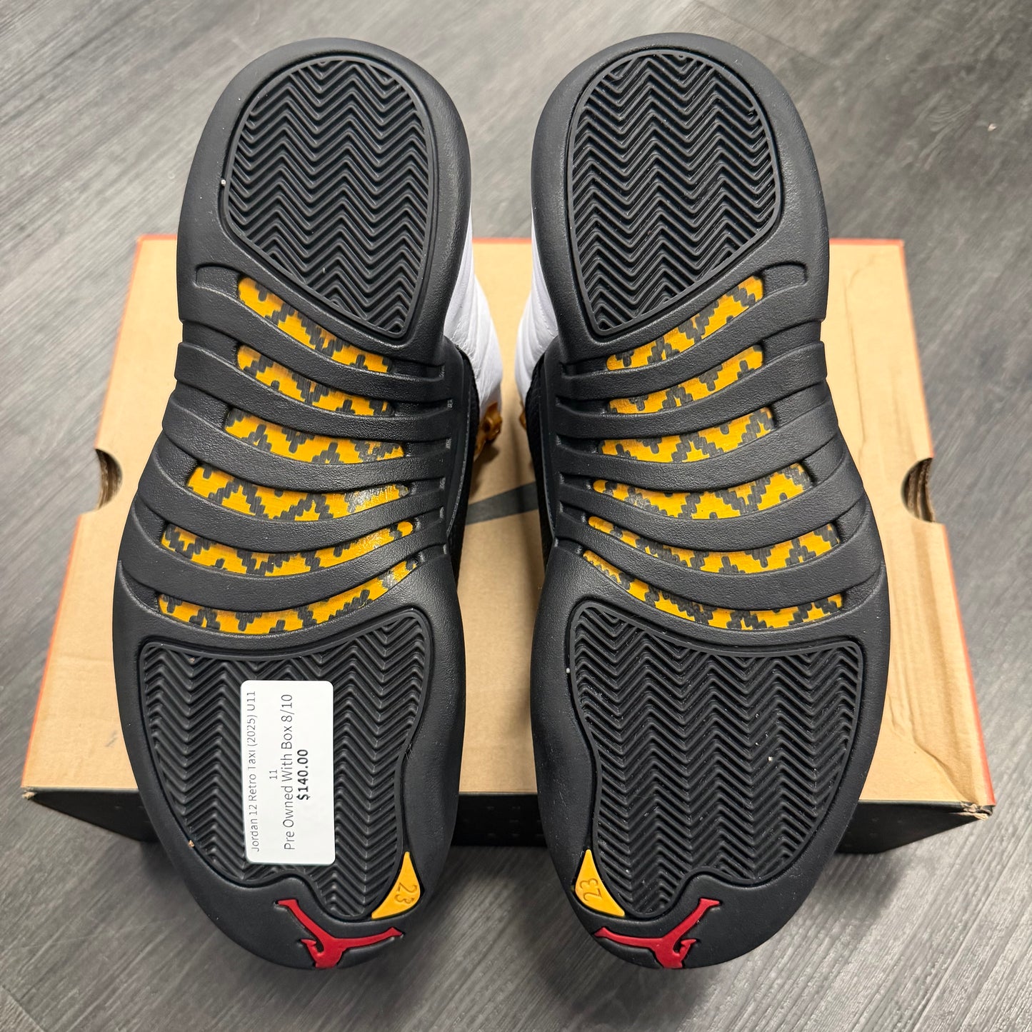 Jordan 12 Retro Taxi (2025) U11
