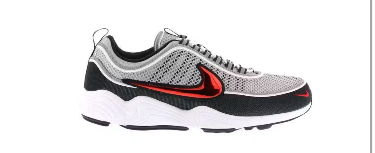 Nike Air Zoom Spiridon Og Black Sport Red U