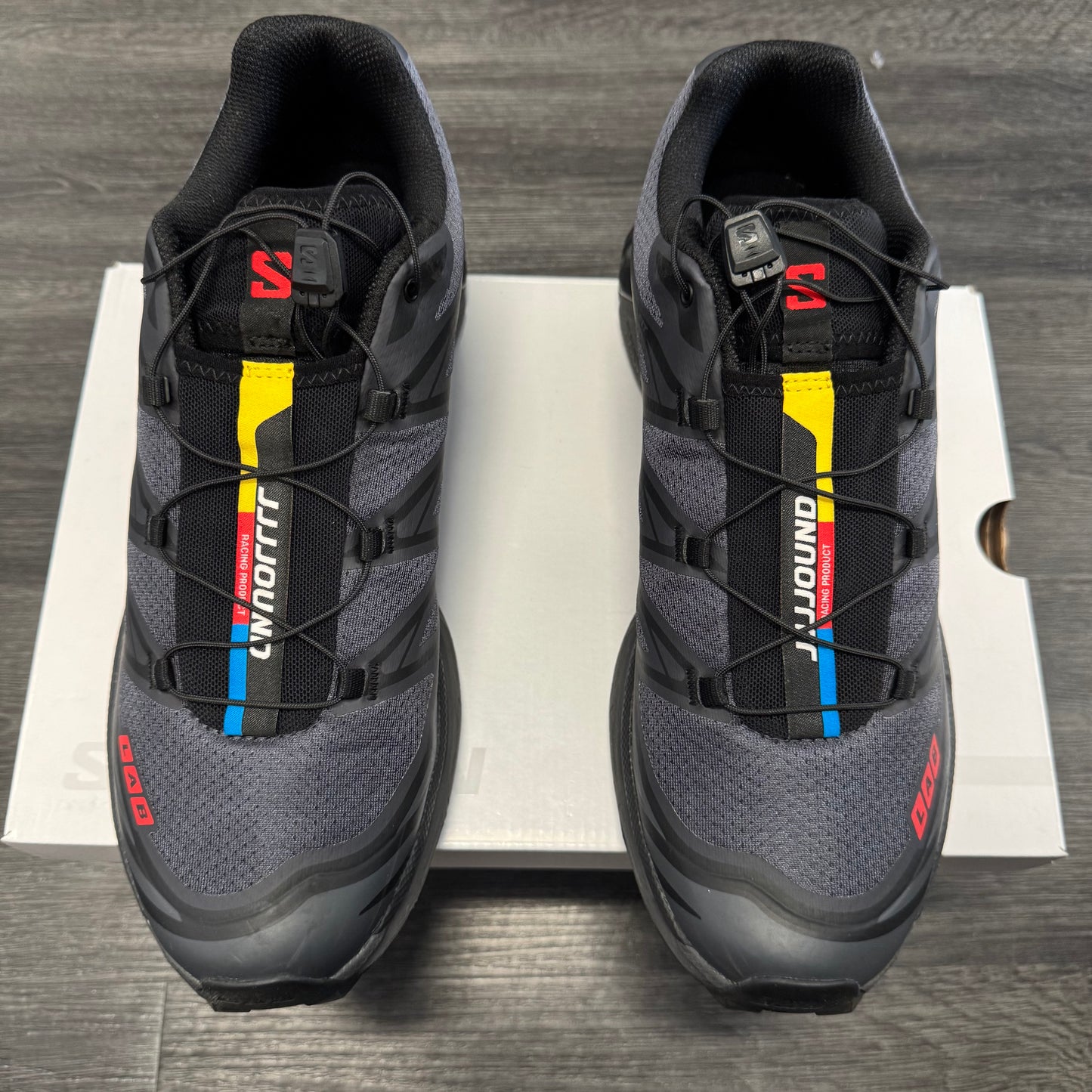 Salomon XT-6 JJJJound Black Fiery Red U