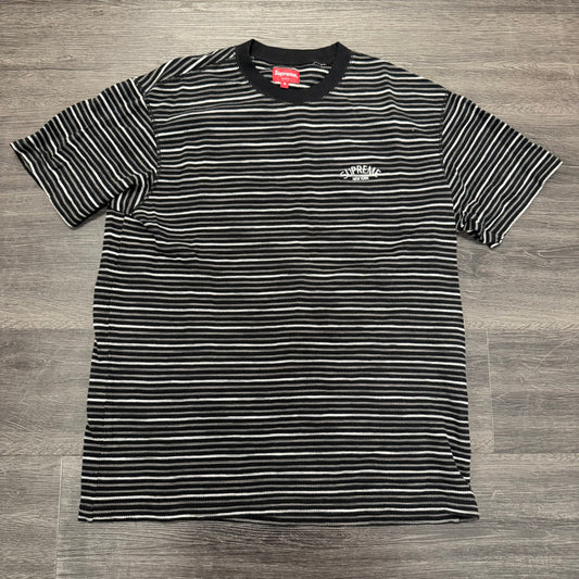 Supreme Waffle Striped Tee